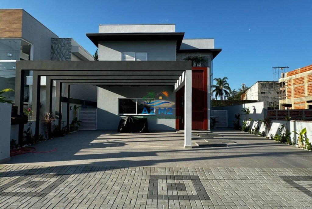 Casa de Alto Padrão em Condomínio Fechado – Condomínio Costa Nova, Massaguaçu, Caraguatatuba (SP)