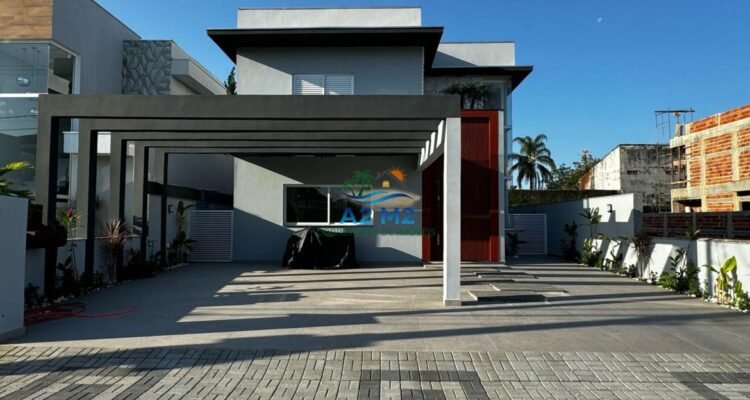 Casa de Alto Padrão em Condomínio Fechado – Condomínio Costa Nova, Massaguaçu, Caraguatatuba (SP)