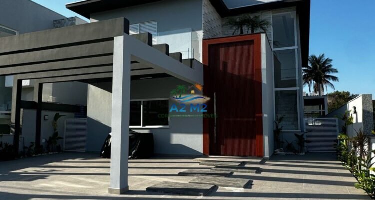 Casa de Alto Padrão em Condomínio Fechado – Condomínio Costa Nova, Massaguaçu, Caraguatatuba (SP)