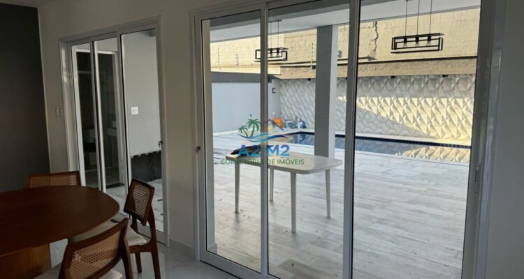 Casa de Alto Padrão em Condomínio Fechado – Condomínio Costa Nova, Massaguaçu, Caraguatatuba (SP)