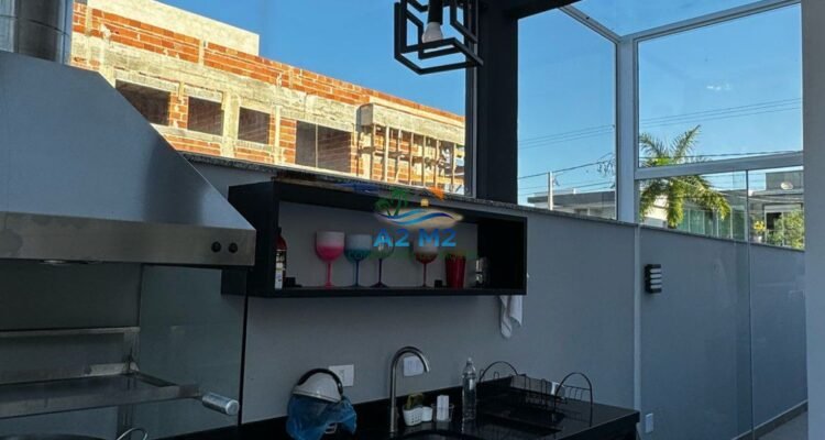 Casa de Alto Padrão em Condomínio Fechado – Condomínio Costa Nova, Massaguaçu, Caraguatatuba (SP)