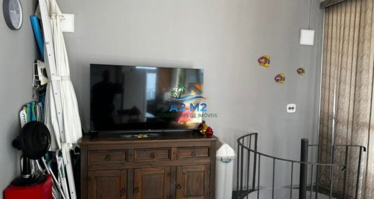 Apartamento Cobertura com vista do Mar – 03 Dormitórios sendo 01 suíte