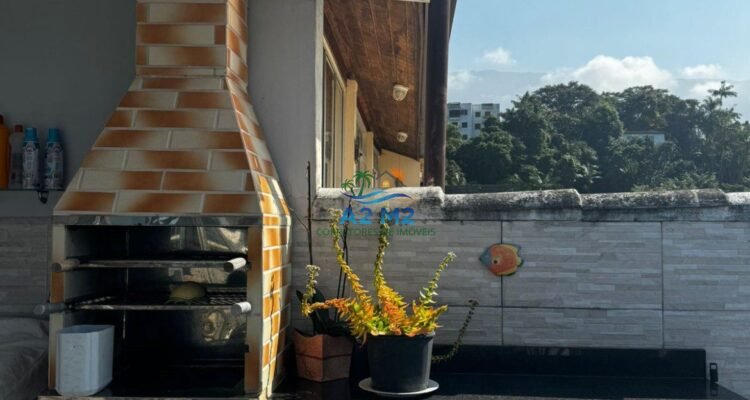 Apartamento Cobertura com vista do Mar – 03 Dormitórios sendo 01 suíte