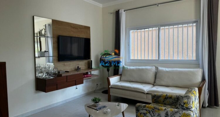 CASA TÉRREA COM 03 DORMITÓRIOS (01 SUÍTE) – 200 metros da PRAIA de MASSAGUAÇU