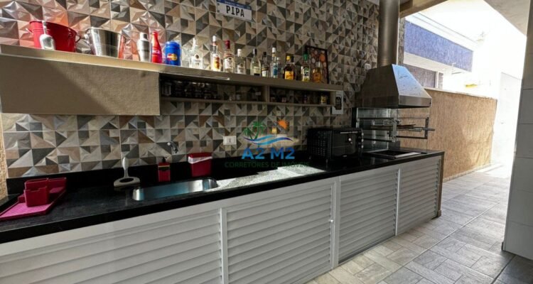 CASA TÉRREA COM 03 DORMITÓRIOS (01 SUÍTE) – 200 metros da PRAIA de MASSAGUAÇU