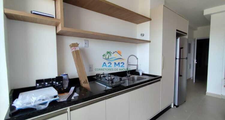 Apto 01 dormitório (suíte) Frente ao Mar – Indaiá