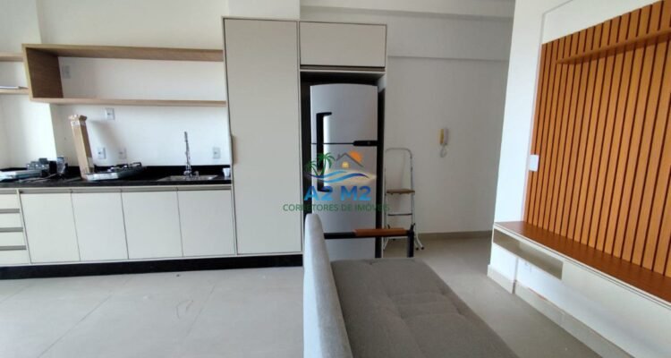 Apto 01 dormitório (suíte) Frente ao Mar – Indaiá