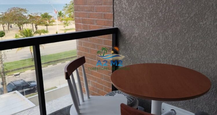 Apto 01 dormitório (suíte) Frente ao Mar – Indaiá