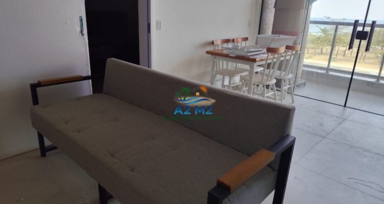 Apto 01 dormitório (suíte) Frente ao Mar – Indaiá