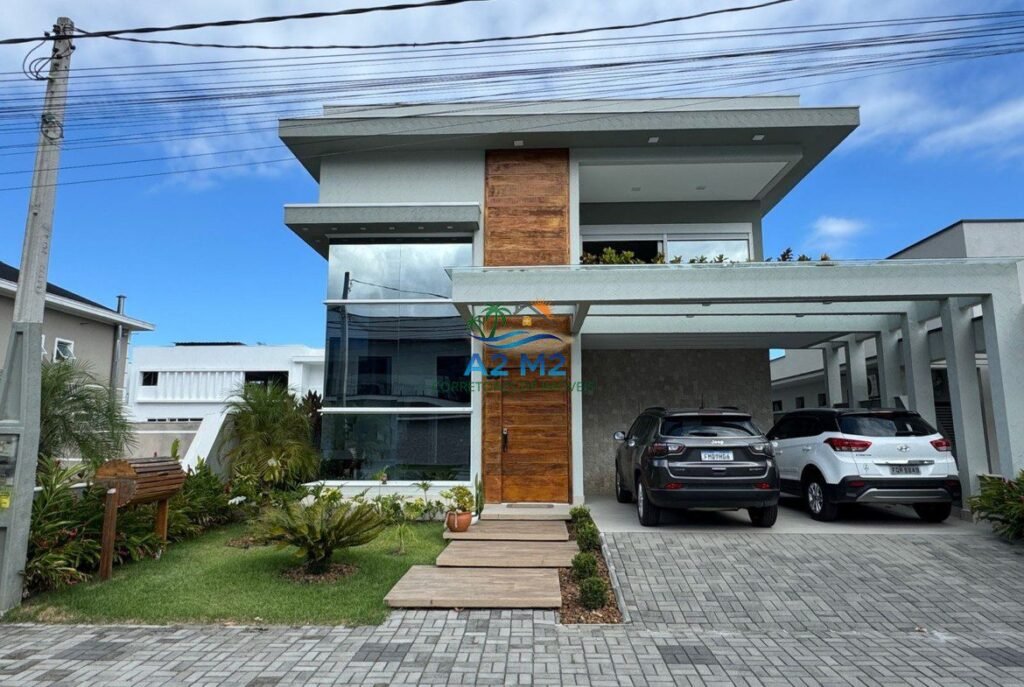 Casa de Alto Padrão em Condomínio Fechado – Condomínio Costa Nova, Massaguaçu – Caraguatatuba (SP)