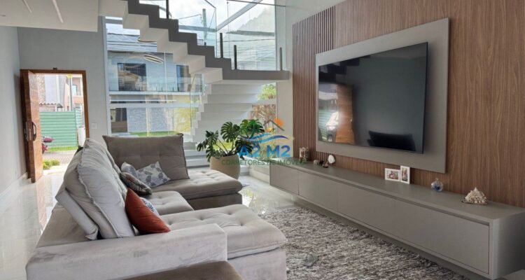 Casa de Alto Padrão em Condomínio Fechado – Condomínio Costa Nova, Massaguaçu – Caraguatatuba (SP)