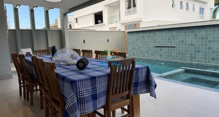 Casa de Alto Padrão em Condomínio Fechado – Condomínio Costa Nova, Massaguaçu – Caraguatatuba (SP)