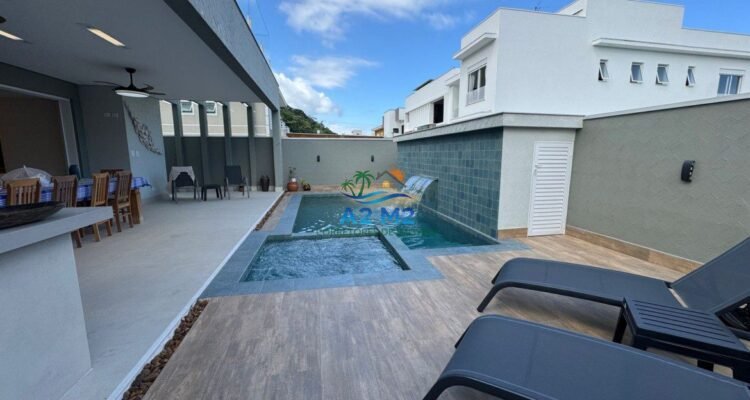 Casa de Alto Padrão em Condomínio Fechado – Condomínio Costa Nova, Massaguaçu – Caraguatatuba (SP)