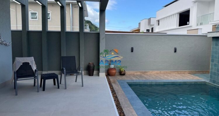 Casa de Alto Padrão em Condomínio Fechado – Condomínio Costa Nova, Massaguaçu – Caraguatatuba (SP)