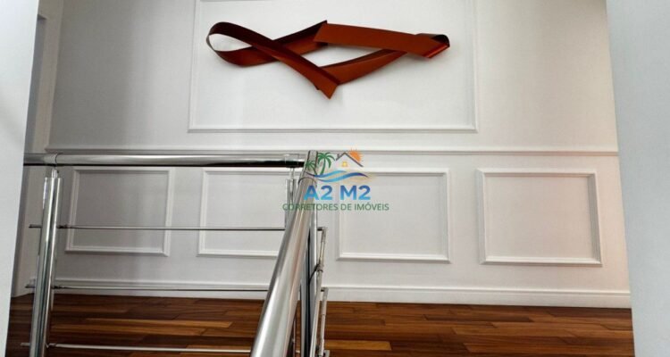 Espetacular casa de alto padrão em condomínio fechado frente à praia de Massaguaçu – Caraguatatuba (SP)