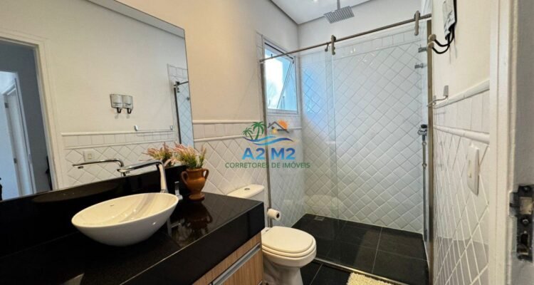 Espetacular casa de alto padrão em condomínio fechado frente à praia de Massaguaçu – Caraguatatuba (SP)