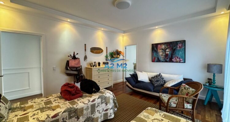 Espetacular casa de alto padrão em condomínio fechado frente à praia de Massaguaçu – Caraguatatuba (SP)