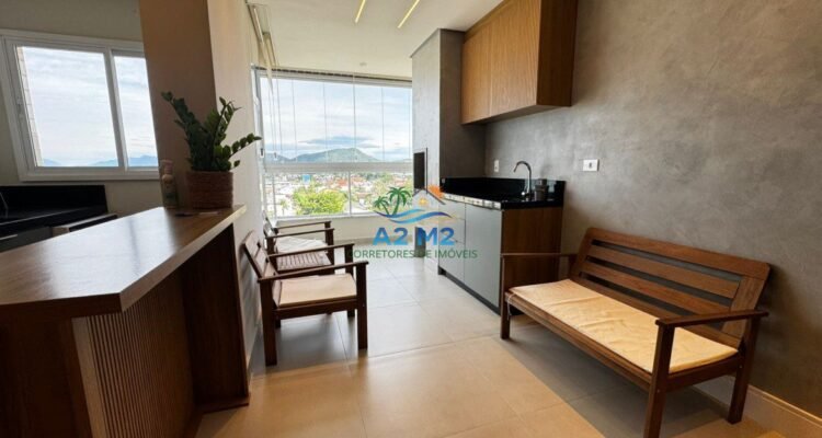 Apartamento de Alto Nível com Vista para o Mar e Serra – Condomínio Mar a Vista
