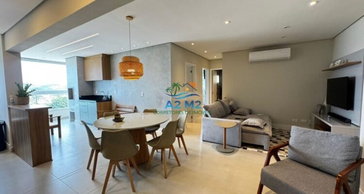 Apartamento de Alto Nível com Vista para o Mar e Serra – Condomínio Mar a Vista