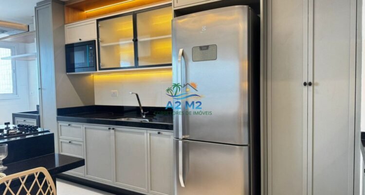 Apartamento de frente para o mar, na linda Praia de Massaguaçu – Caraguatatuba/SP – 03 Dorms (01 suíte) e 02 vagas