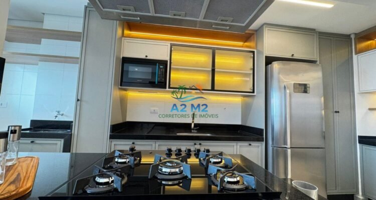 Apartamento de frente para o mar, na linda Praia de Massaguaçu – Caraguatatuba/SP – 03 Dorms (01 suíte) e 02 vagas