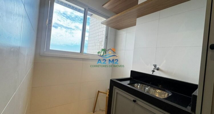 Apartamento de frente para o mar, na linda Praia de Massaguaçu – Caraguatatuba/SP – 03 Dorms (01 suíte) e 02 vagas