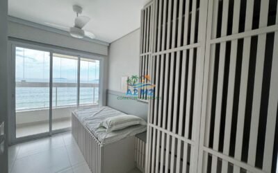 Apartamento de frente para o mar, na linda Praia de Massaguaçu – Caraguatatuba/SP – 03 Dorms (01 suíte) e 02 vagas
