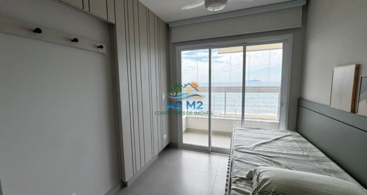 Apartamento de frente para o mar, na linda Praia de Massaguaçu – Caraguatatuba/SP – 03 Dorms (01 suíte) e 02 vagas