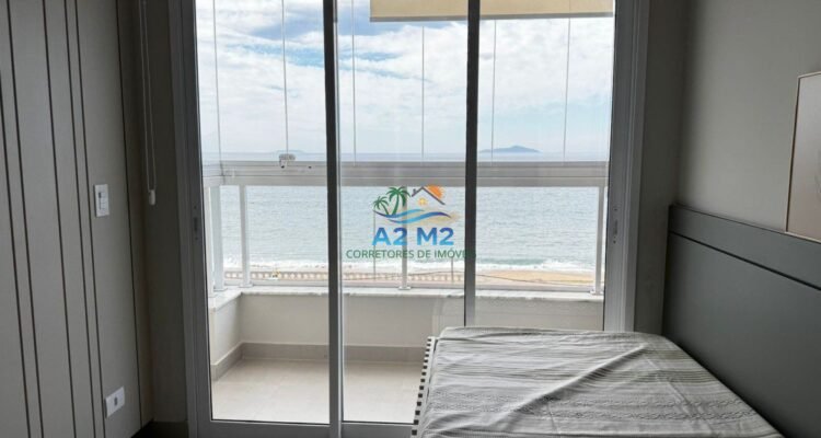 Apartamento de frente para o mar, na linda Praia de Massaguaçu – Caraguatatuba/SP – 03 Dorms (01 suíte) e 02 vagas