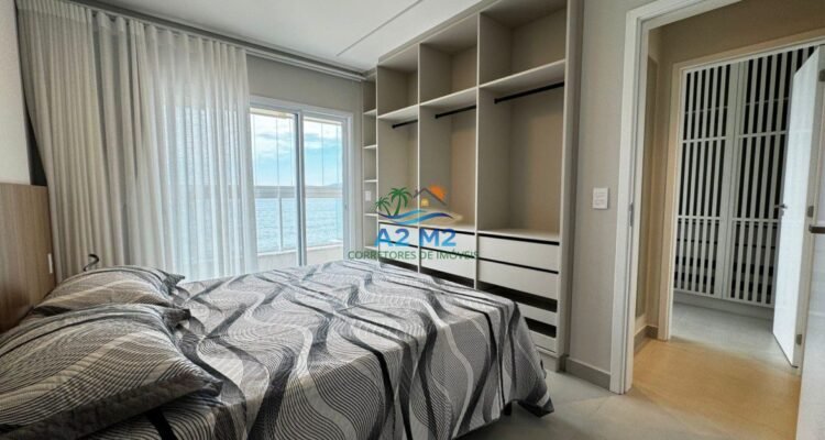 Apartamento de frente para o mar, na linda Praia de Massaguaçu – Caraguatatuba/SP – 03 Dorms (01 suíte) e 02 vagas