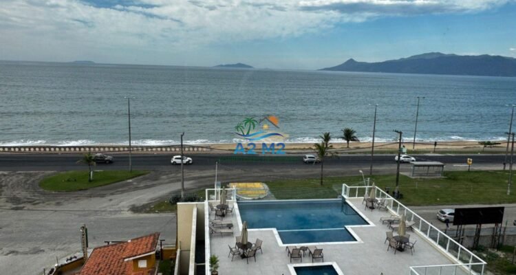 Apartamento de frente para o mar, na linda Praia de Massaguaçu – Caraguatatuba/SP – 03 Dorms (01 suíte) e 02 vagas