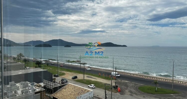Apartamento de frente para o mar, na linda Praia de Massaguaçu – Caraguatatuba/SP – 03 Dorms (01 suíte) e 02 vagas