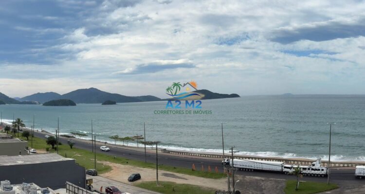 Apartamento de frente para o mar, na linda Praia de Massaguaçu – Caraguatatuba/SP – 03 Dorms (01 suíte) e 02 vagas