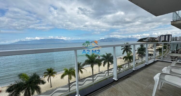 Maravilhoso Apto 03 Dorms sendo 02 suítes de FRENTE PARA O MAR – Praia Martim de Sá – Caraguatatuba