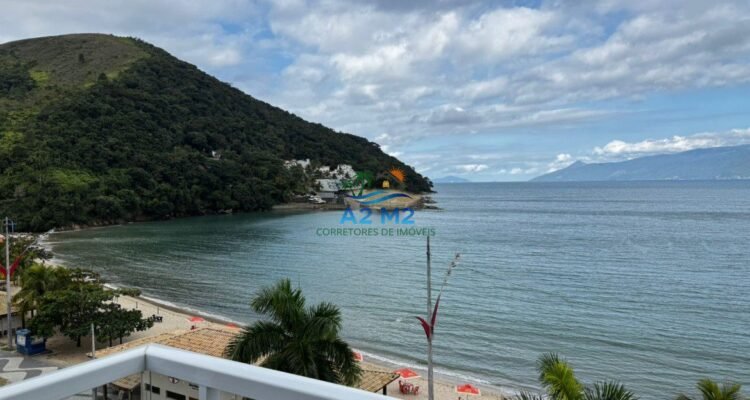 Maravilhoso Apto 03 Dorms sendo 02 suítes de FRENTE PARA O MAR – Praia Martim de Sá – Caraguatatuba