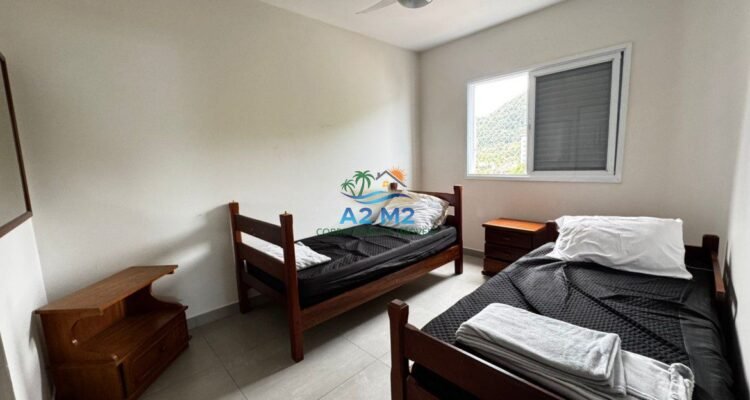 Maravilhoso Apto 03 Dorms sendo 02 suítes de FRENTE PARA O MAR – Praia Martim de Sá – Caraguatatuba