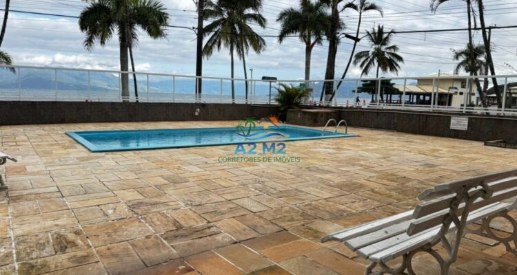 Maravilhoso Apto 03 Dorms sendo 02 suítes de FRENTE PARA O MAR – Praia Martim de Sá – Caraguatatuba