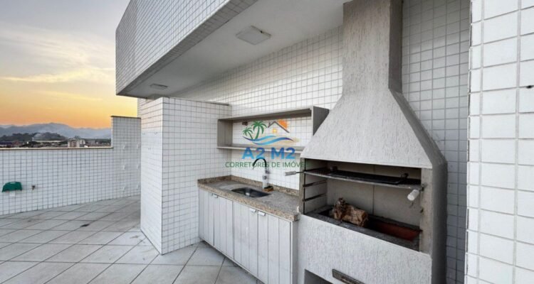 MARAVILHOSA COBERTURA FRENTE A PRAIA – INDAIÁ – 04 Dorms e 02 vagas