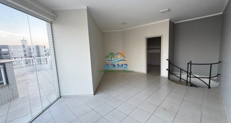 MARAVILHOSA COBERTURA FRENTE A PRAIA – INDAIÁ – 04 Dorms e 02 vagas