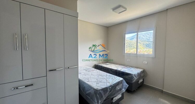 LOCAÇÃO – Apto Vista Mar, 03 dorms (01 suíte), 02 vagas, mobiliado – Piscina elevada c/ borda Infinita