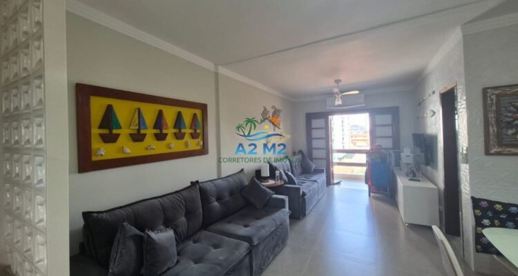 STÚDIO em Condomínio Frente ao Mar na Praia de Massaguaçu com Móveis Planejados!!