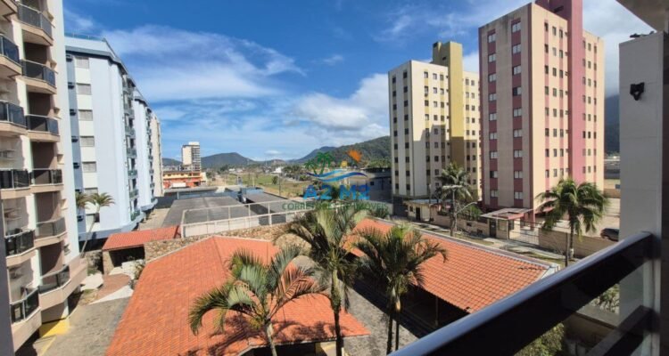 STÚDIO em Condomínio Frente ao Mar na Praia de Massaguaçu com Móveis Planejados!!