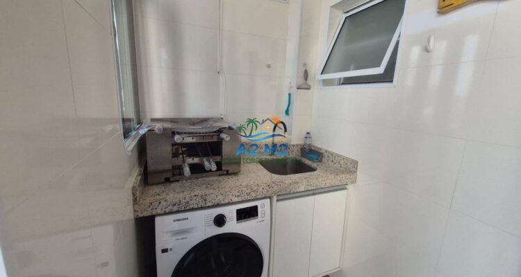 STÚDIO em Condomínio Frente ao Mar na Praia de Massaguaçu com Móveis Planejados!!