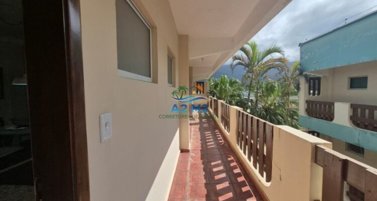 STÚDIO em Condomínio Frente ao Mar na Praia de Massaguaçu com Móveis Planejados!!