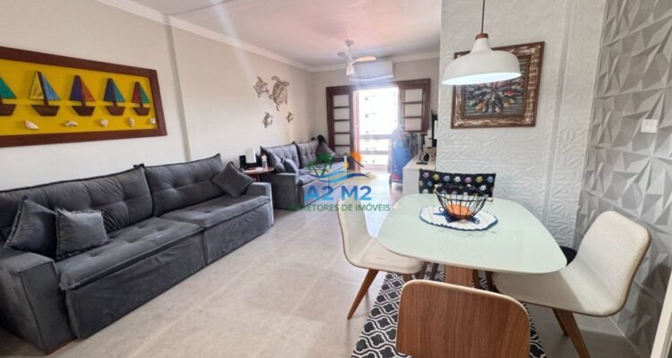 STÚDIO em Condomínio Frente ao Mar na Praia de Massaguaçu com Móveis Planejados!!