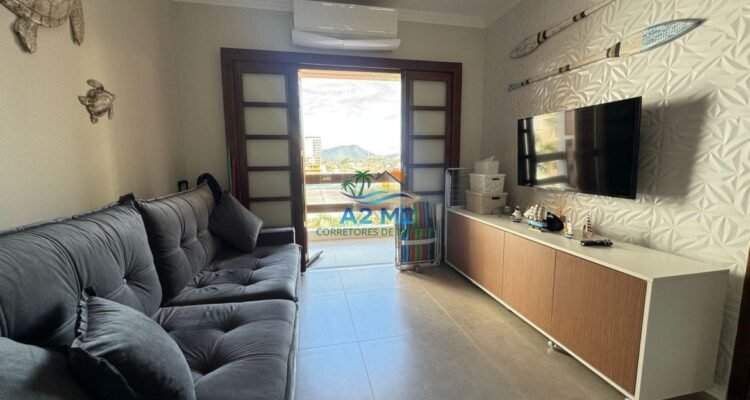 STÚDIO em Condomínio Frente ao Mar na Praia de Massaguaçu com Móveis Planejados!!