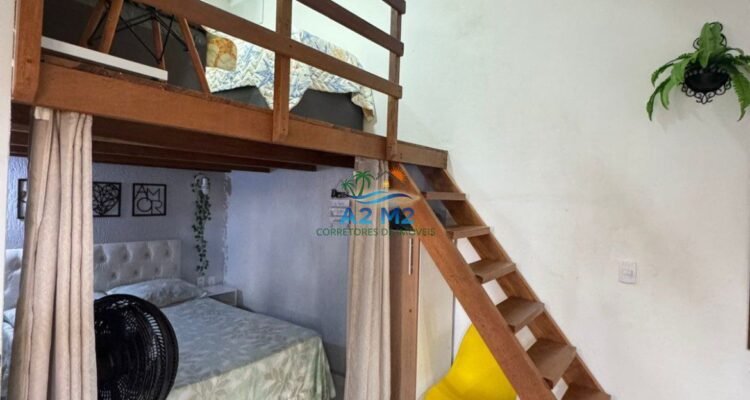 Estúdio em Condomínio Fechado próximo a Praia Martim de Sá