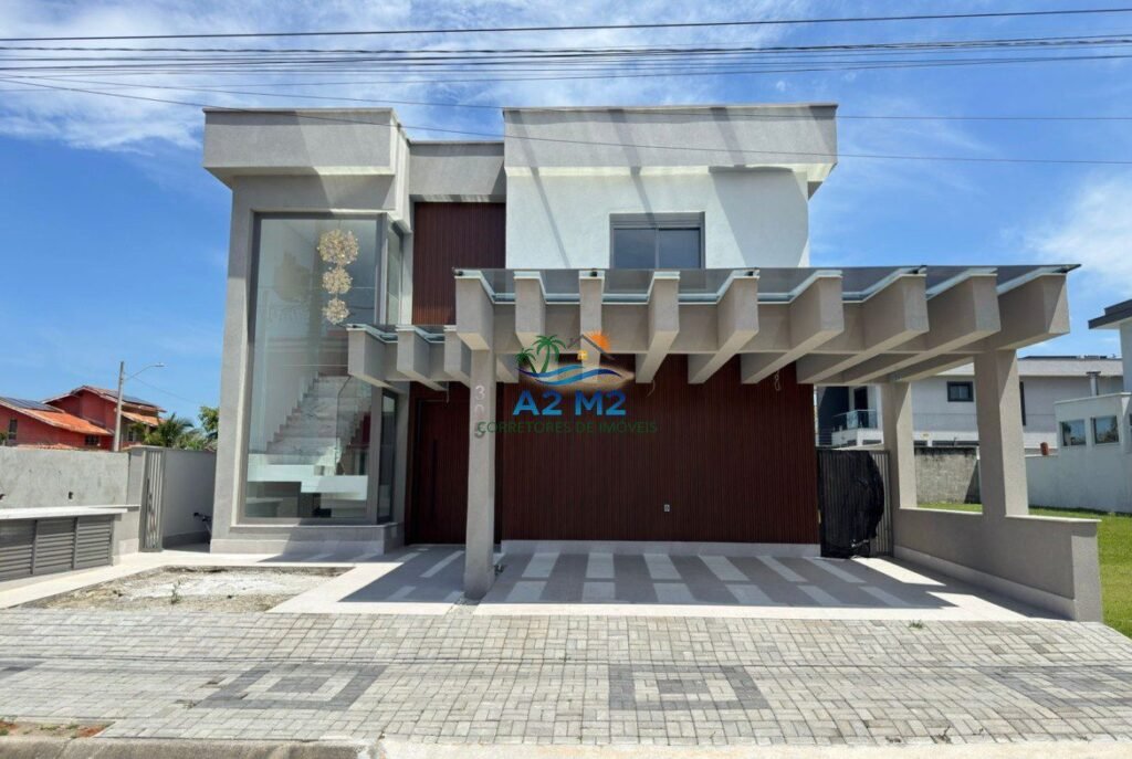 Casa de Alto Padrão em Condomínio Fechado no Massaguaçu – Caraguatatuba | A2M2 Imóveis