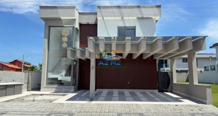 Casa de Alto Padrão em Condomínio Fechado no Massaguaçu – Caraguatatuba | A2M2 Imóveis
