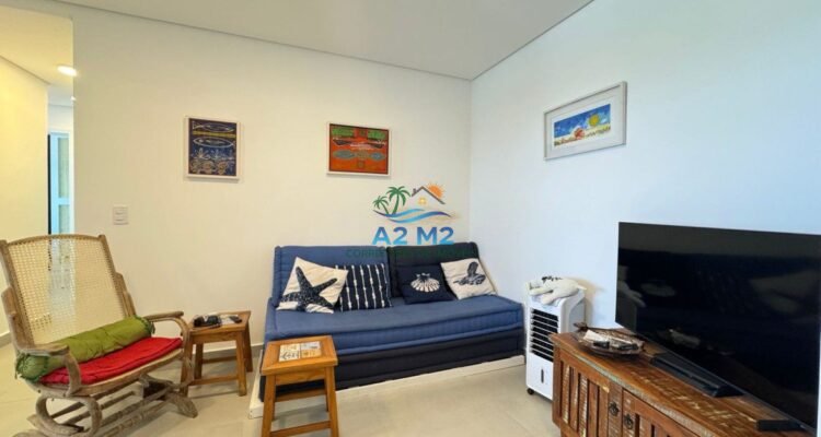 Vende-se Apto Frente para o Mar – 03 Dormitórios sendo 01 Suíte com 02 vagas